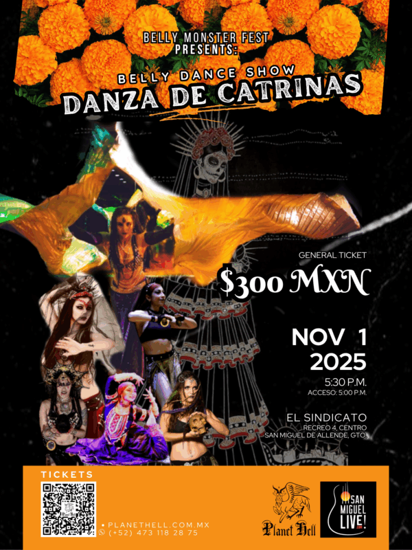 TICKETS - DANZA DE CATRINAS | BELLY DANCE SHOW